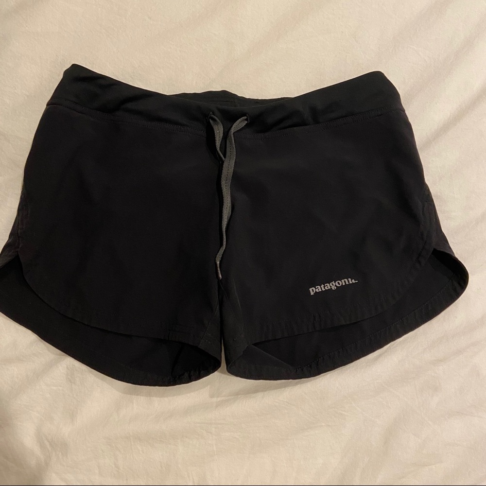 Black Patagonia shorts
